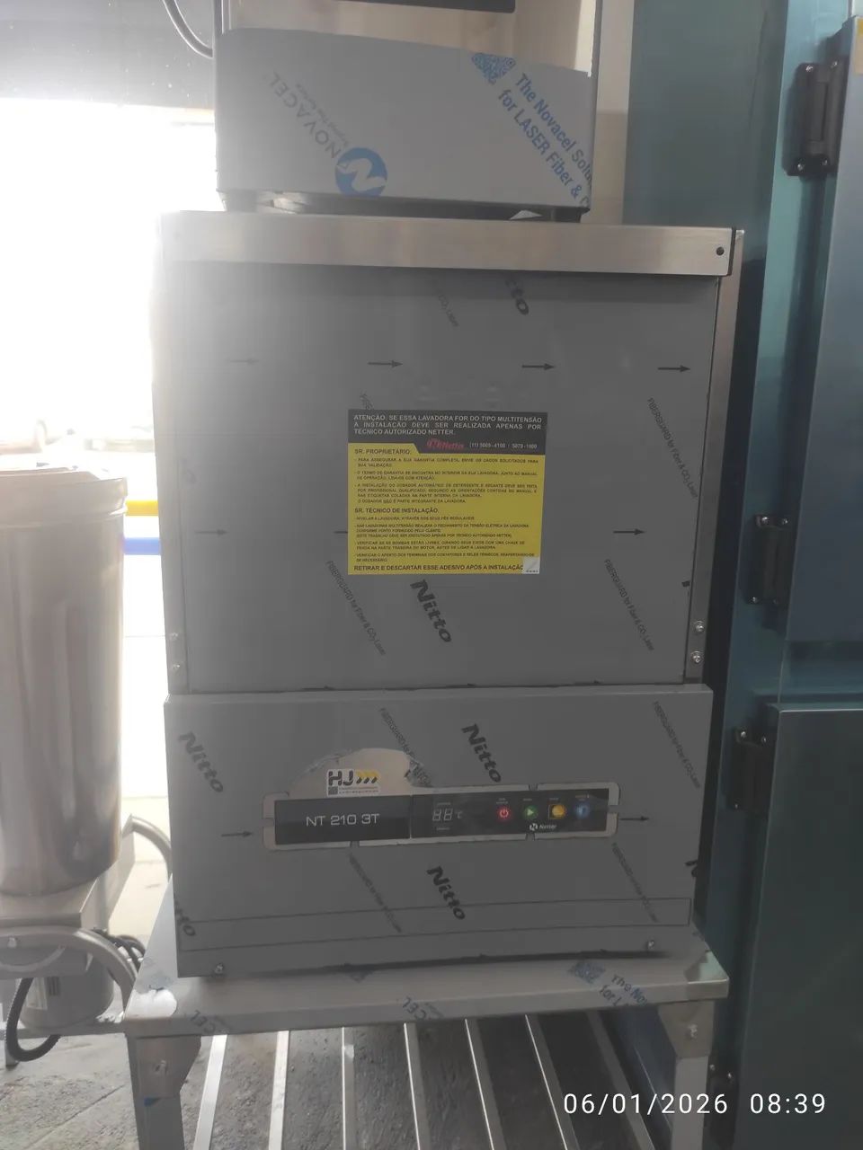 Bh lava louça industrial Netter NT 210