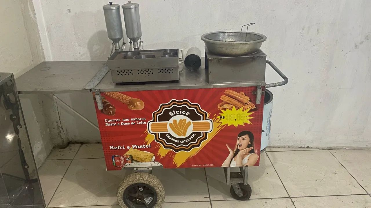 CARRO DE LANCHE COMPLETO  - Foto 2