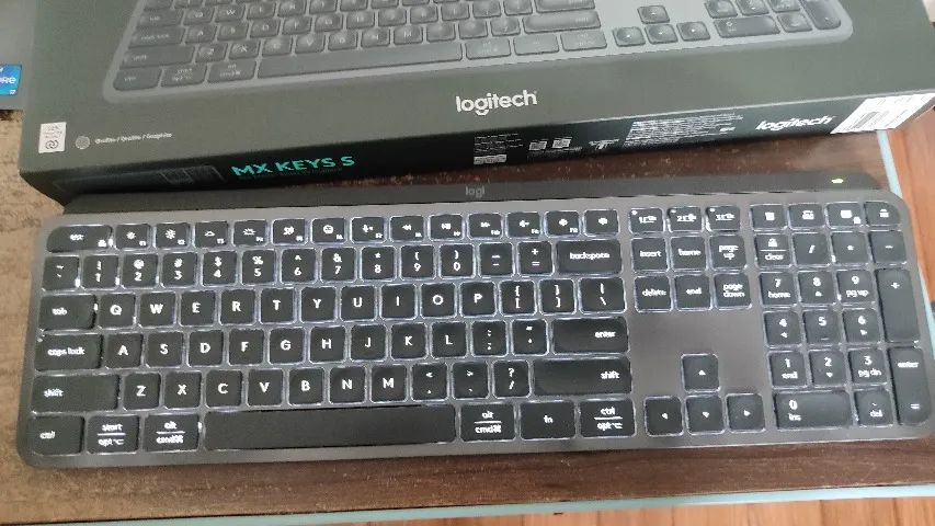 Teclado sem fio Logitech MX Keys S - Foto 2