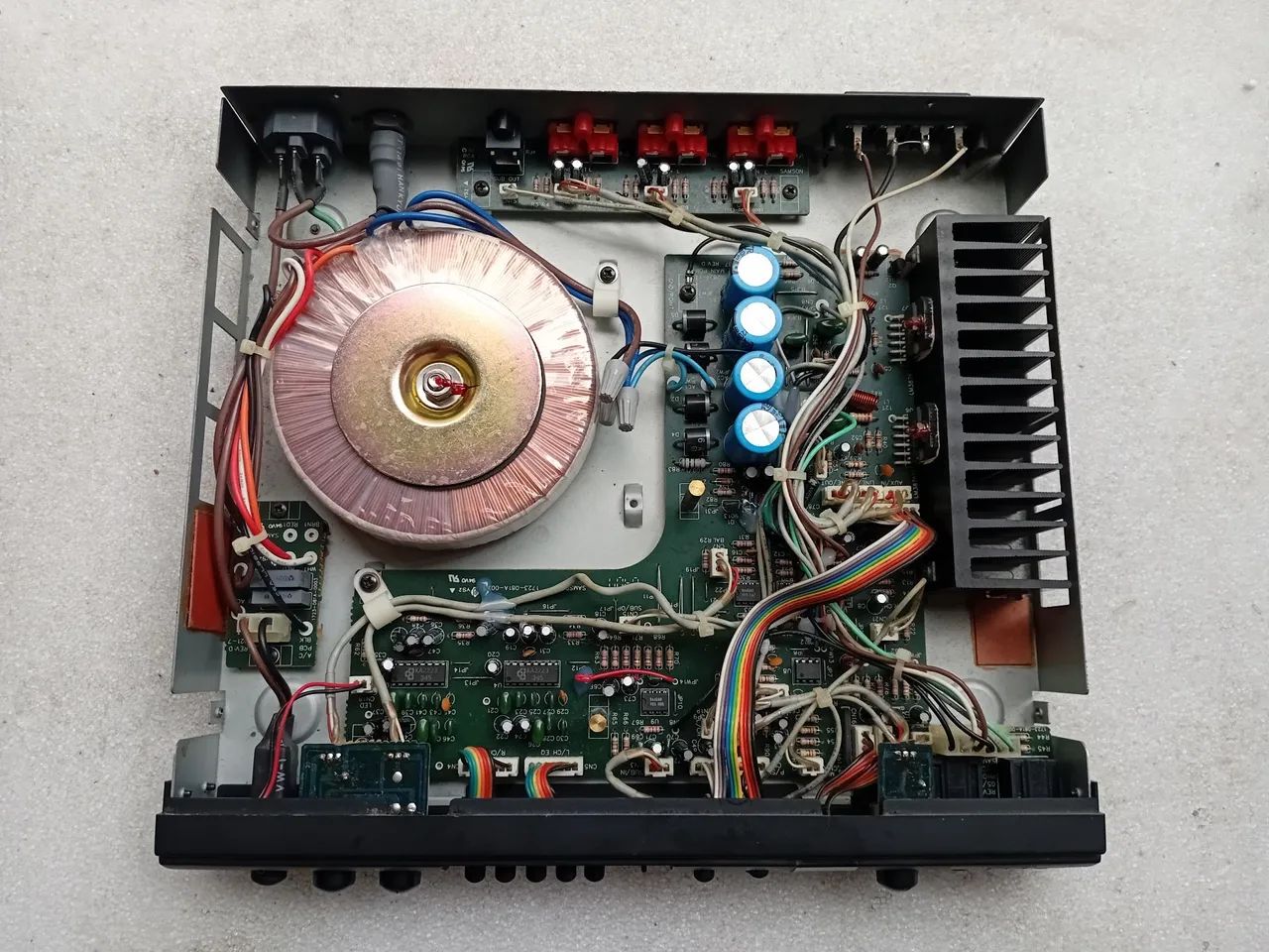 AMPLIFICADOR SAMSON DA80 MONITOR SYSTEM COM EQUALIZADOR - Foto 6