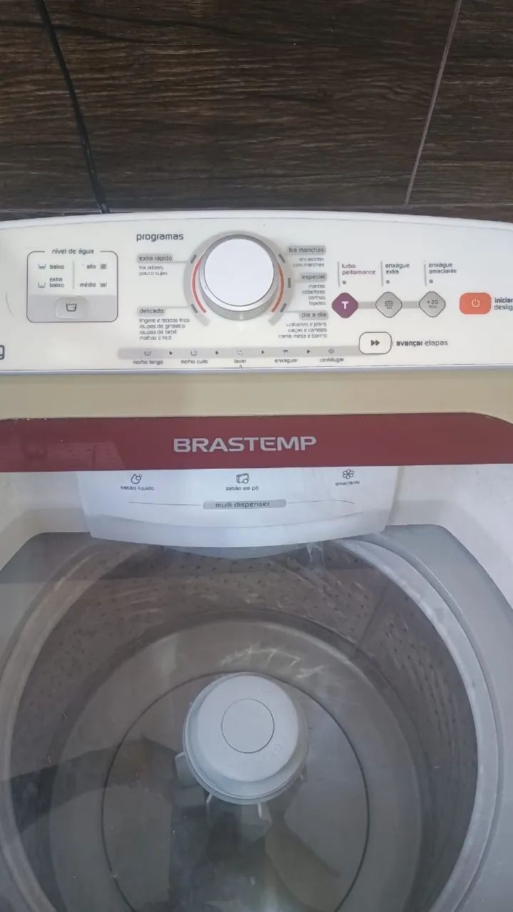 Máquina de Lavar Brastemp 11kg - Funcionando Perfeitamente - R$ 600,00 - Foto 2