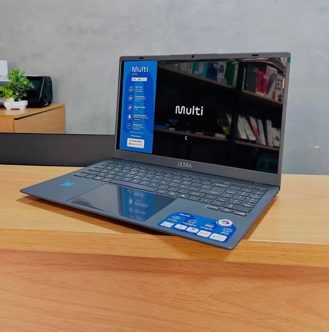 Notebook Multi ultra 128G / lacrado com nota fiscal 