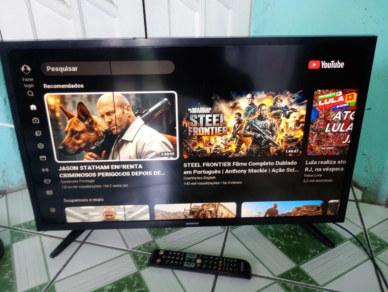 TV.  Samsung.  Smart.  32.  Polegadas.  Com.  Controle.  Leia - Foto 3