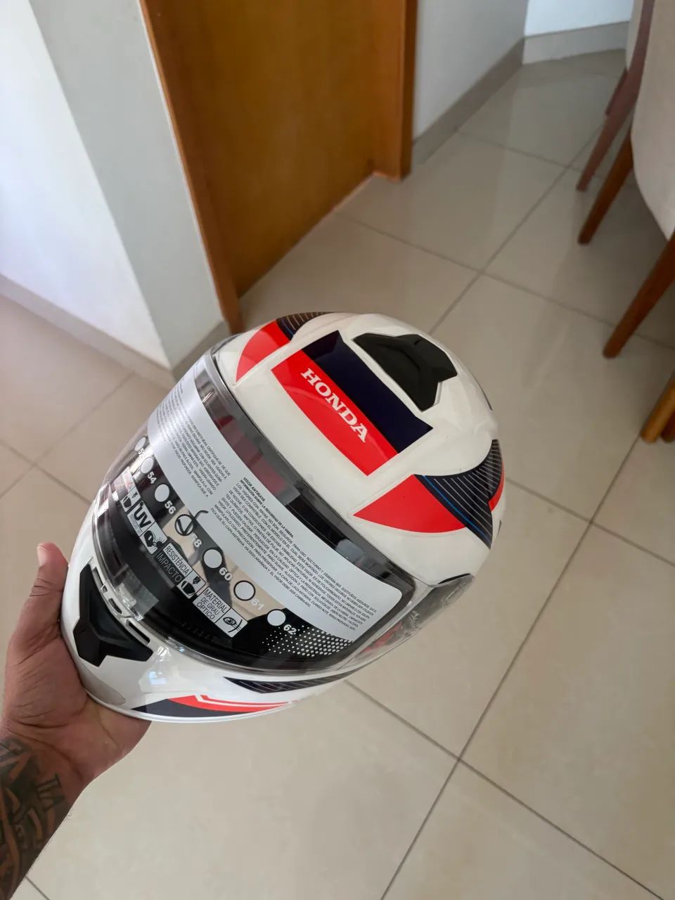 Capacete Honda Nunca Usado  - Foto 2