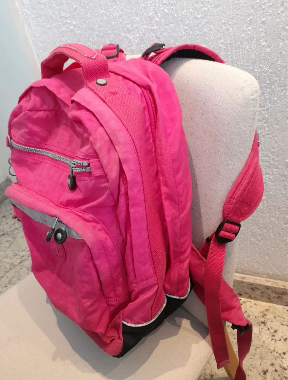 Vendo Mochila Kipling Rosa - Foto 3