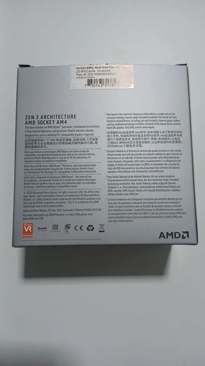 Processador AMD Ryzen 7 5700 - Foto 3