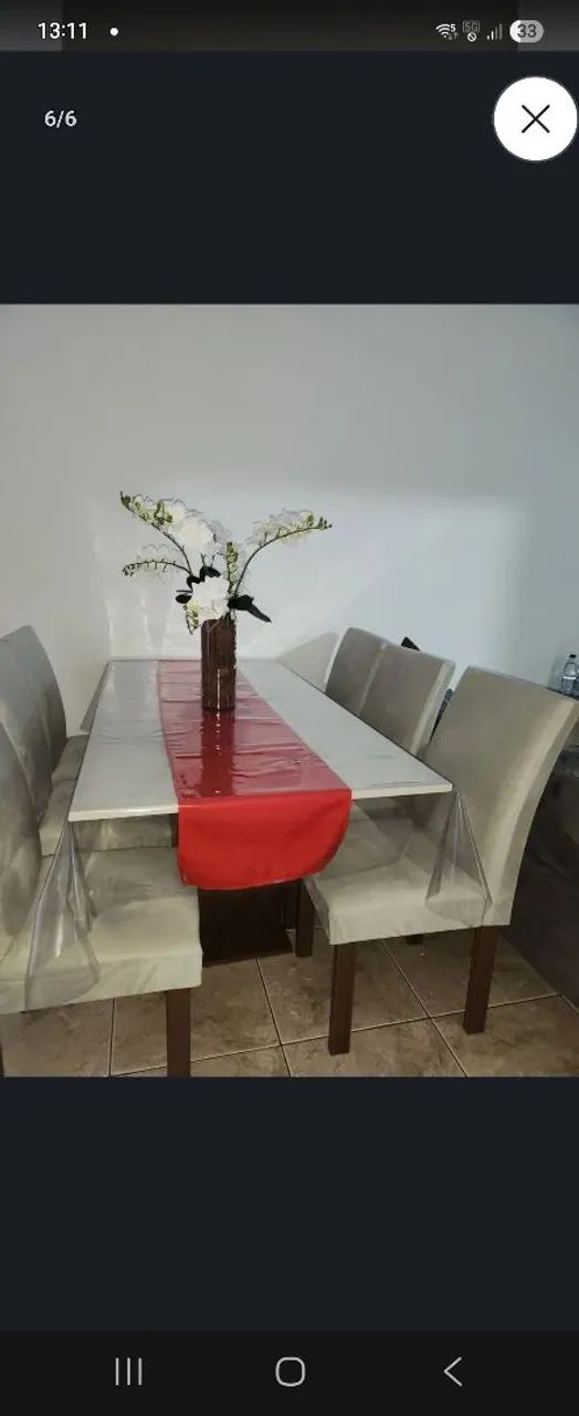 Mesa de sábado de jantar luxo - Foto 4