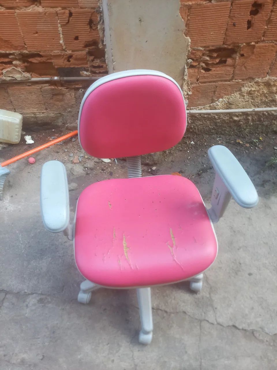 Cadeira de escritório rosa