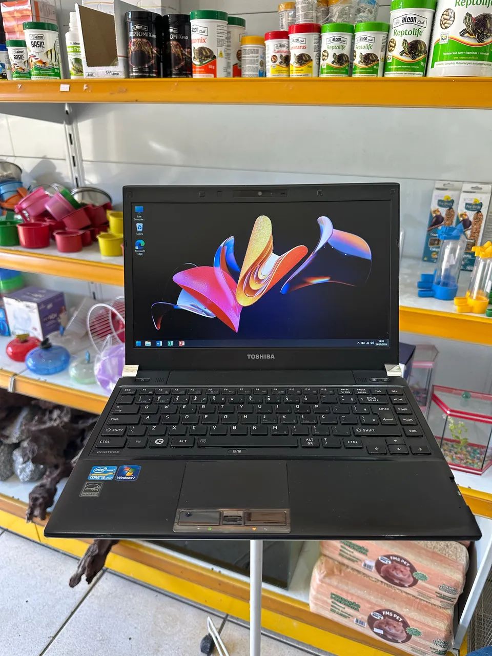 Notebook Toshiba 320 gb de hd e 4 gb de RAM bateria boa - Foto 4