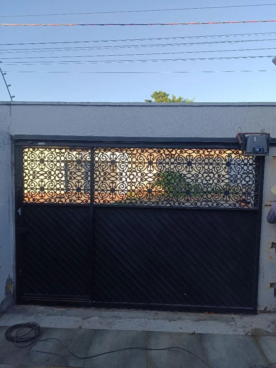 Portão de correr 