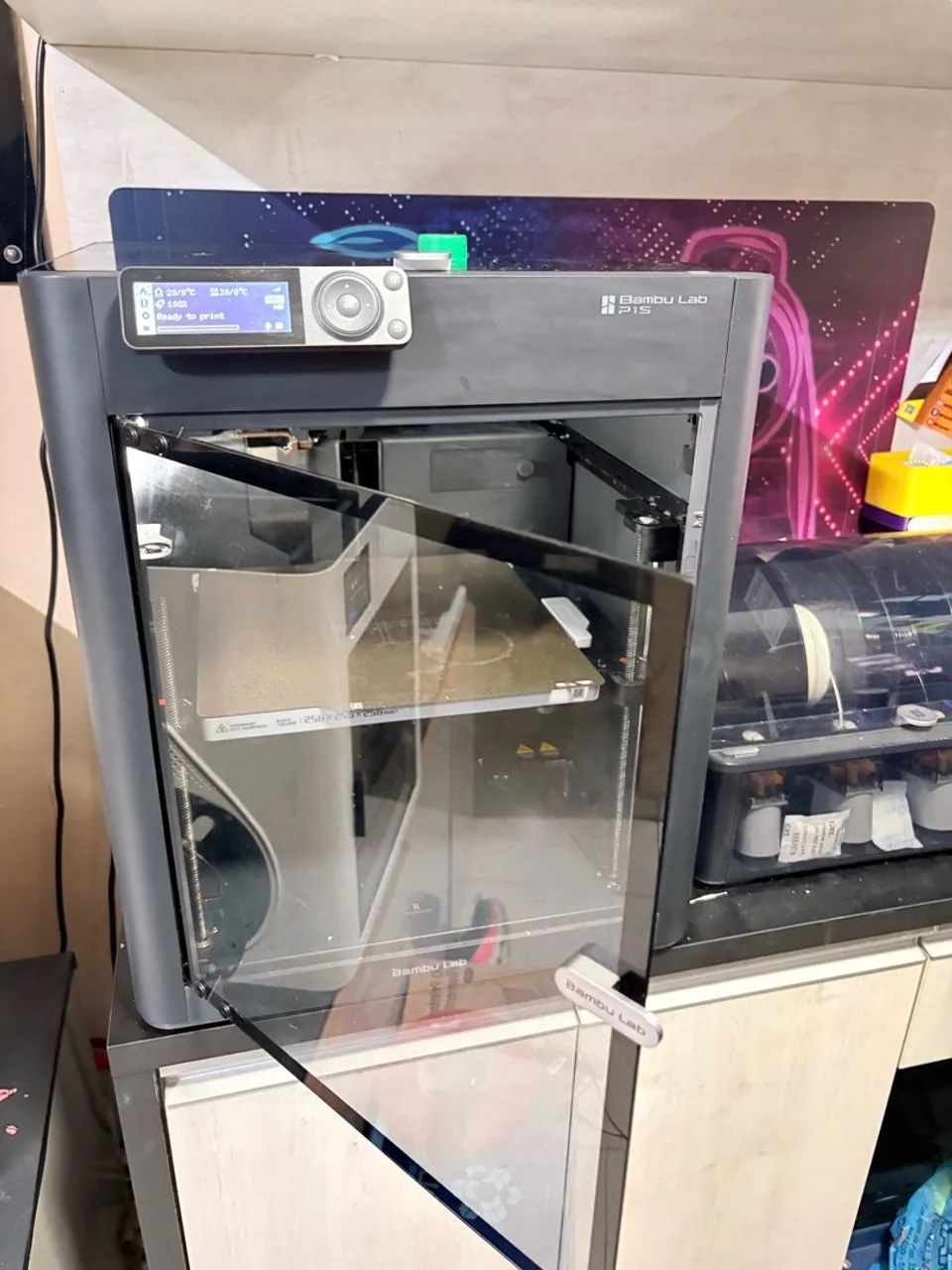 Impressora 3D Bambulab P1S com AMS - Foto 2