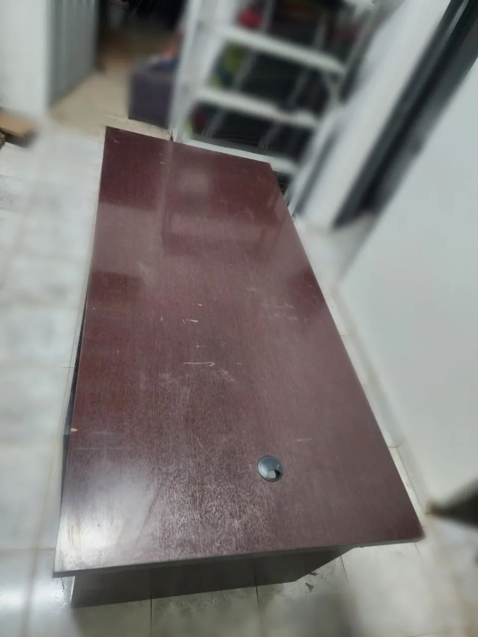 Mesa de Escritório Mogno  - Foto 3