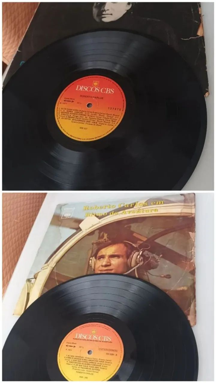 Coletânea Discos Vinil Roberto Carlos e brinde - Foto 4