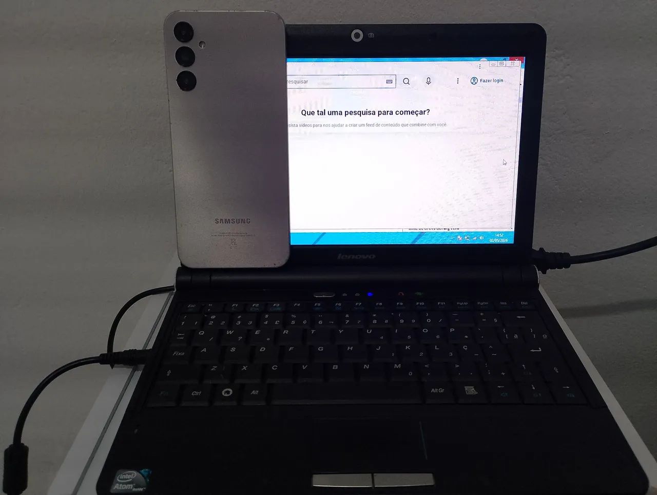 Troco - Netbook Lenovo Ideapad S10e - Foto 2
