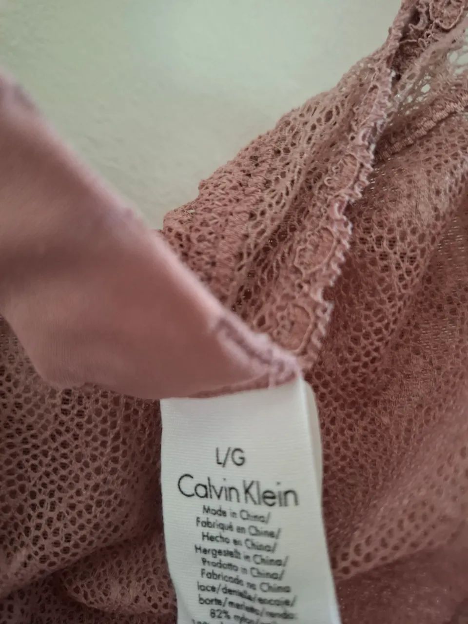 Body rosa CalvinKlein tam G - Foto 5
