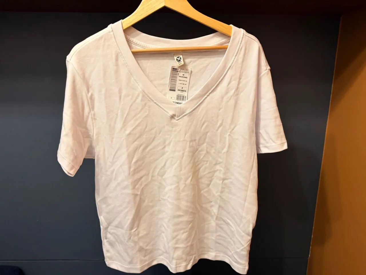 Camiseta oversized Hering gola V - Foto 4