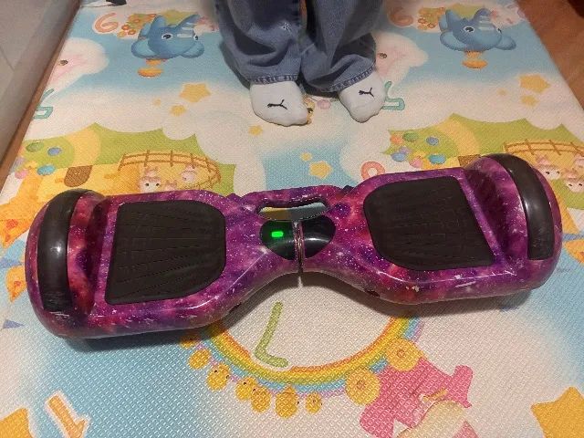 Hoverboard rosa galáxia 