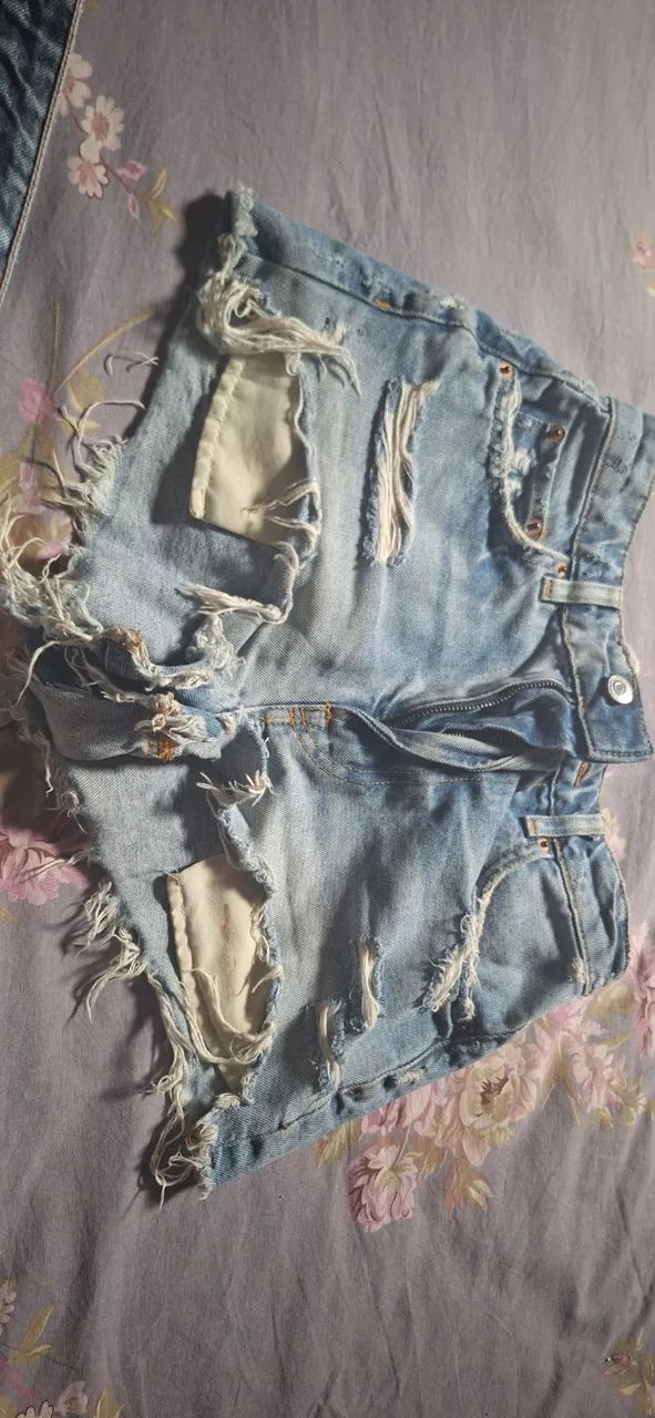 Shorts jeans zara