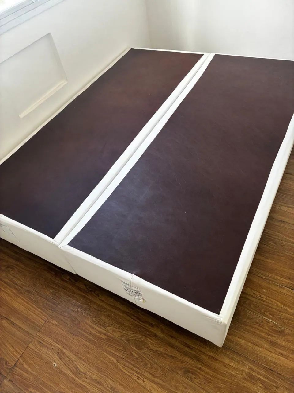 Cama box queen ortobom sommier corino branca