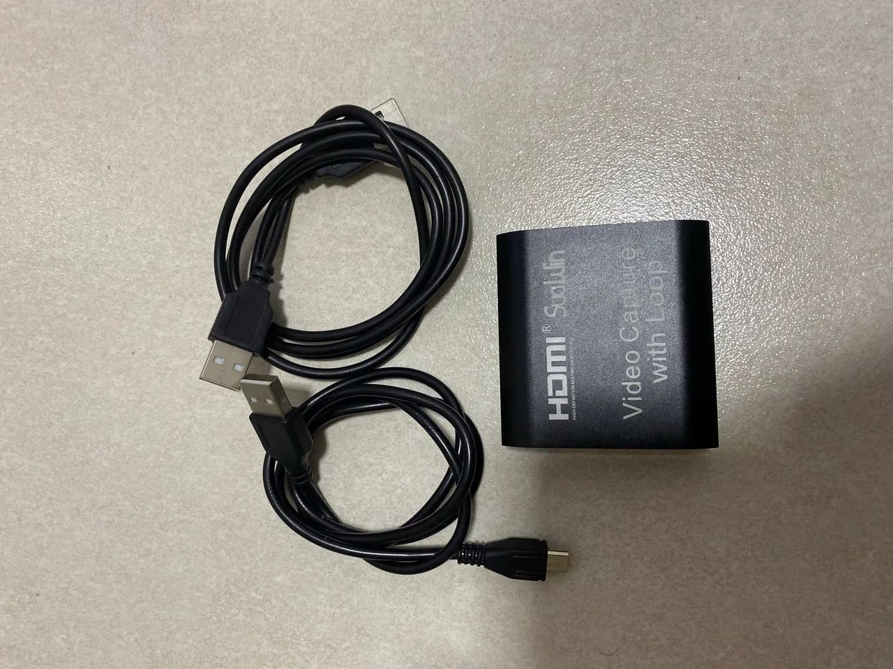 Placa de Captura HDMI + Cabos - Foto 2