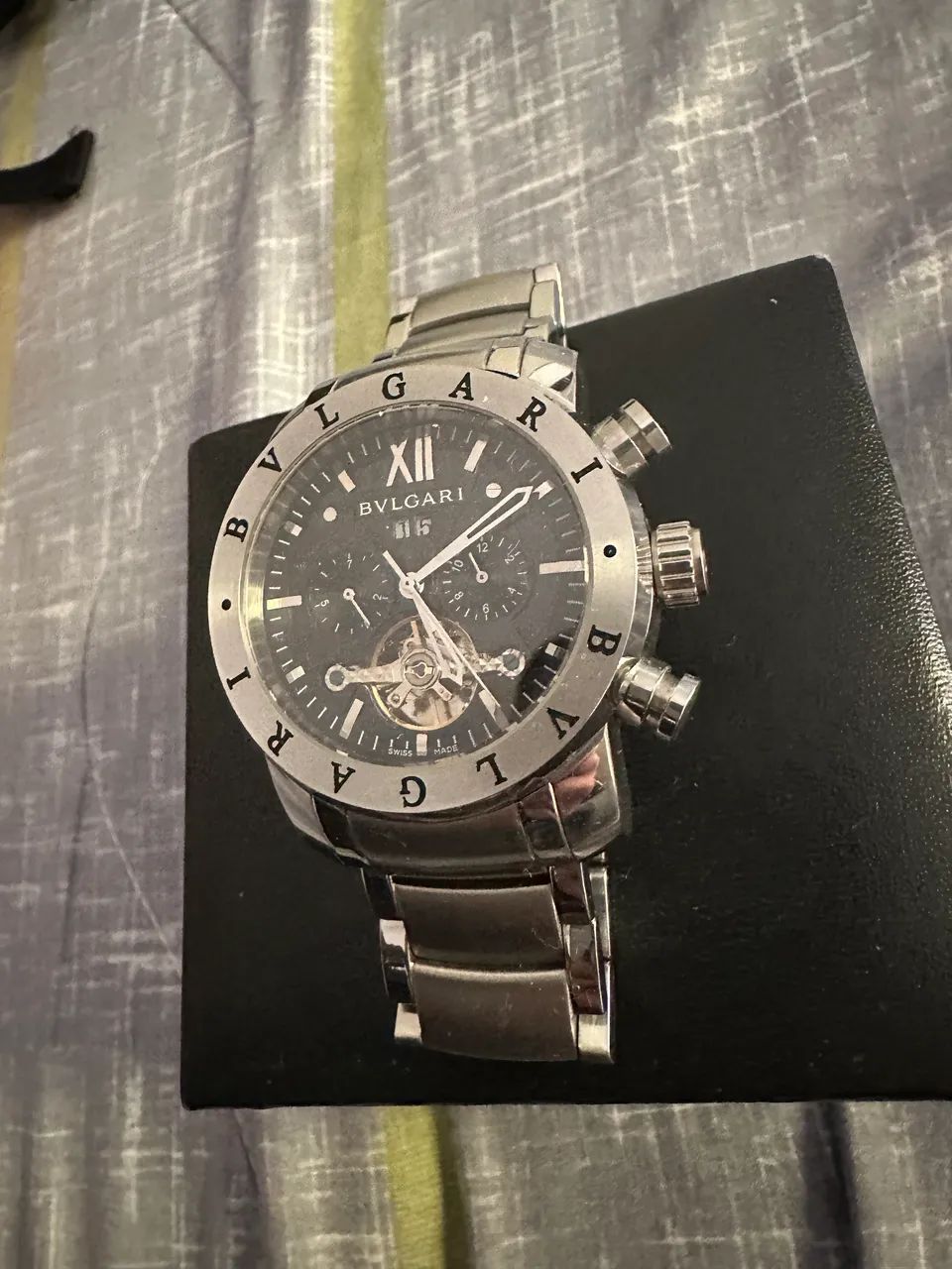 Relógio Bvlgari Turbilhon Iron Man