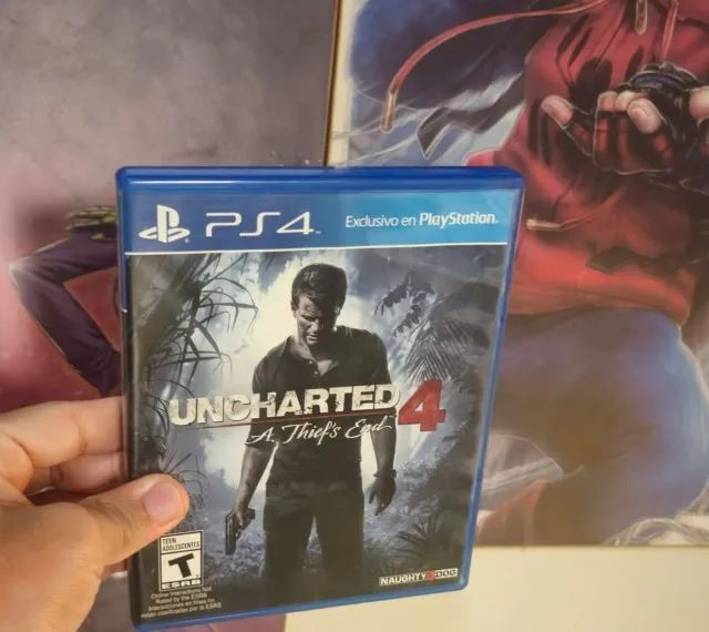 uncharted 4 ps4 semi novo