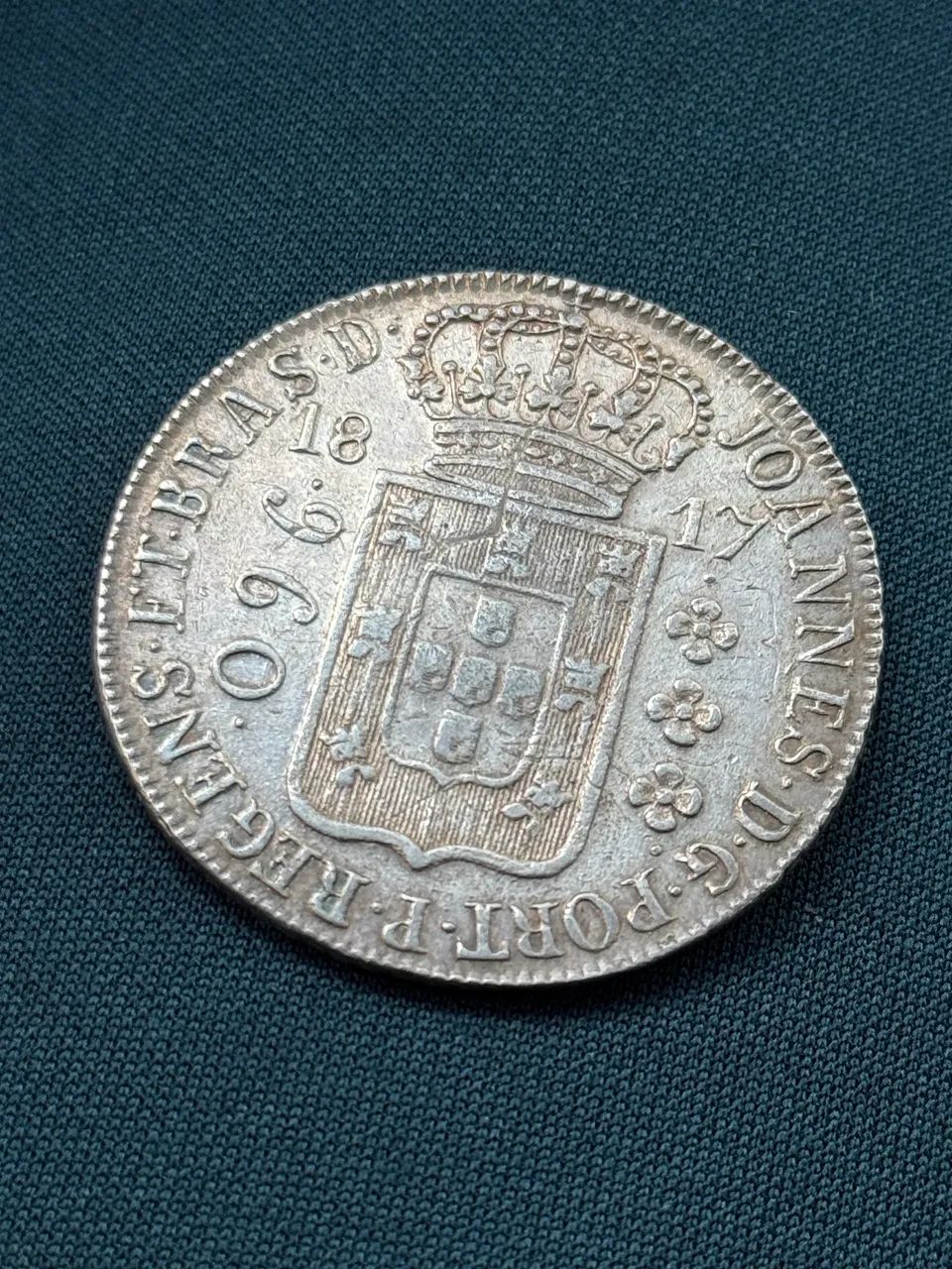 Lote moedas prata 5 moedas