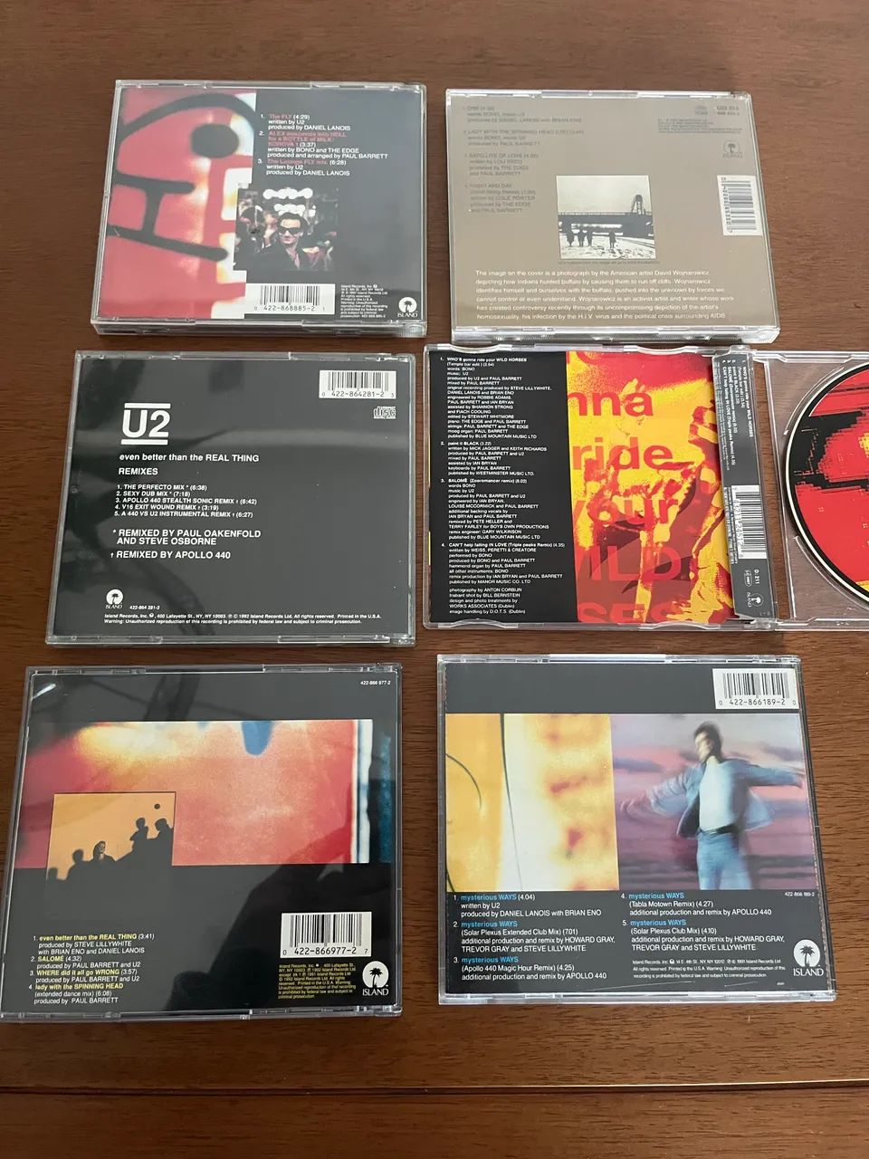 U2 - 6 Singles Achtung Baby  - Foto 2