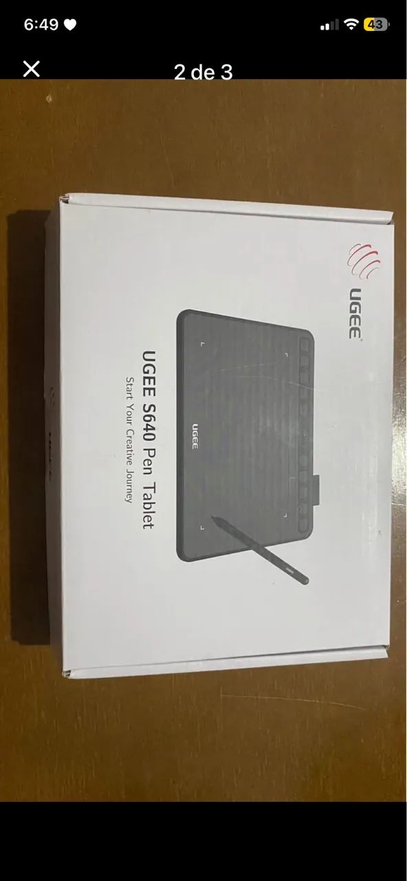 Mesa digitalizadora Ugee S640