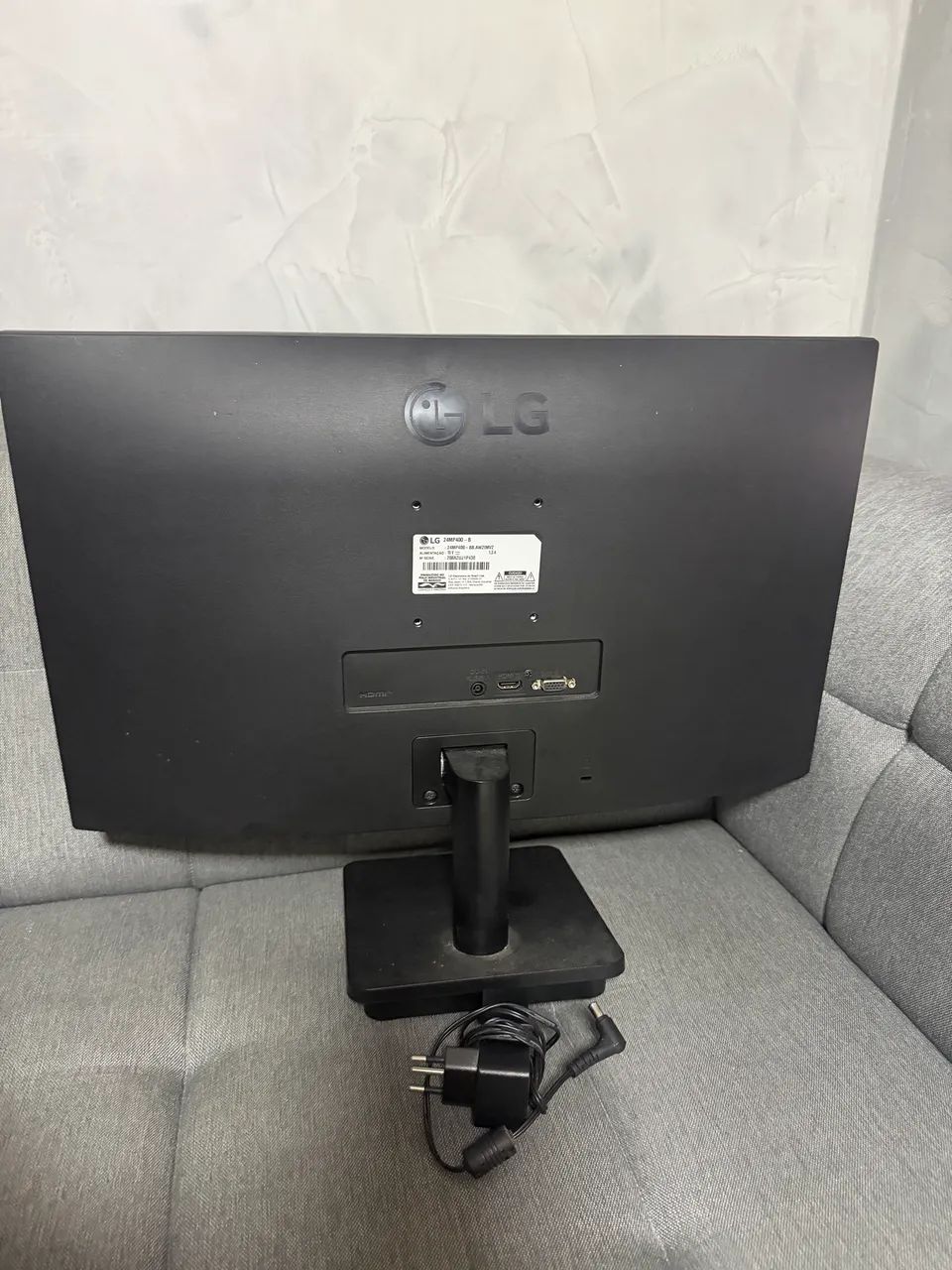 Monitor 23.8 Full Hd Ips Amd Freesync 24mp400 Preto LG - Foto 2