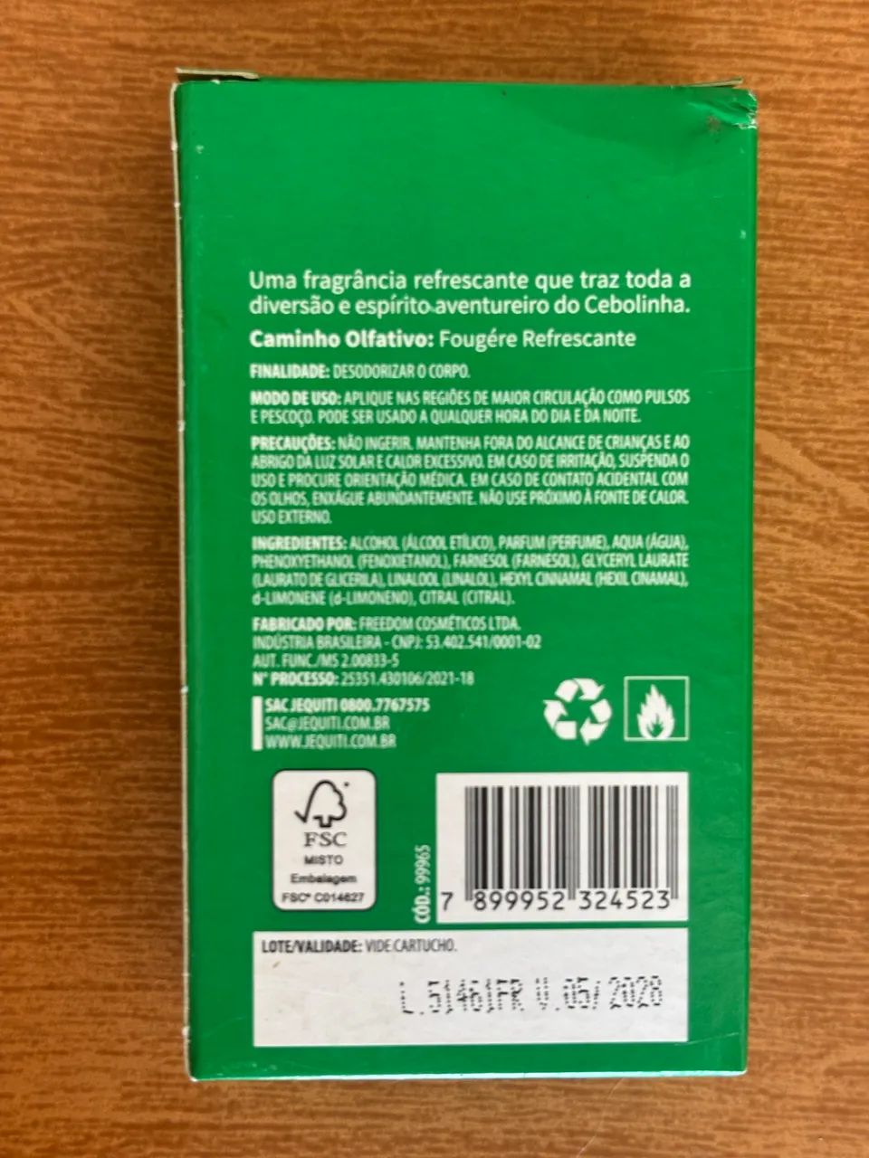 Perfume Cebolinha 25 ml  - Foto 3