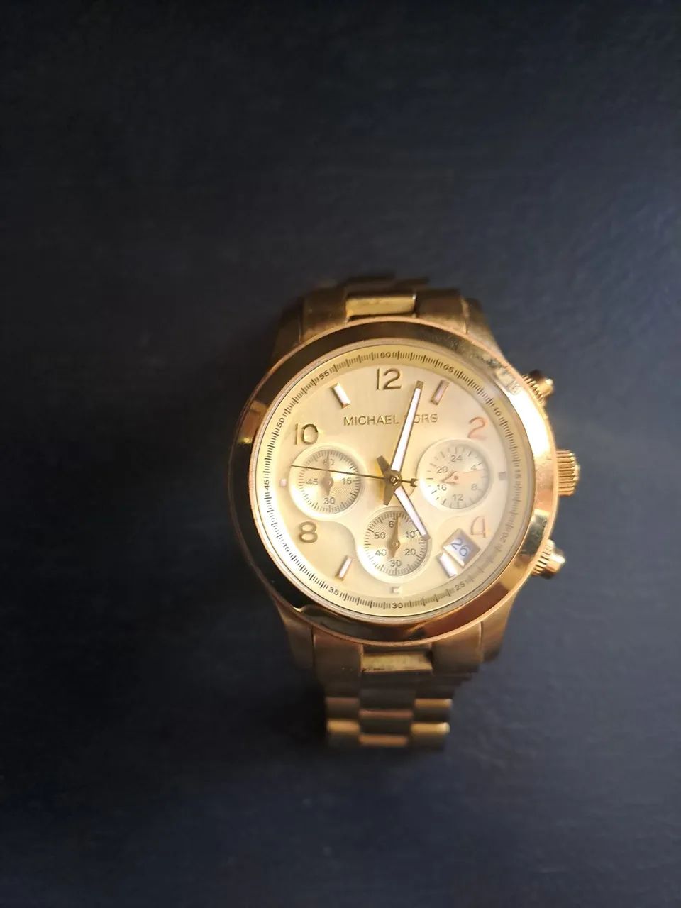 Relógio Feminino Michael Kors Original Dourado - Foto 3