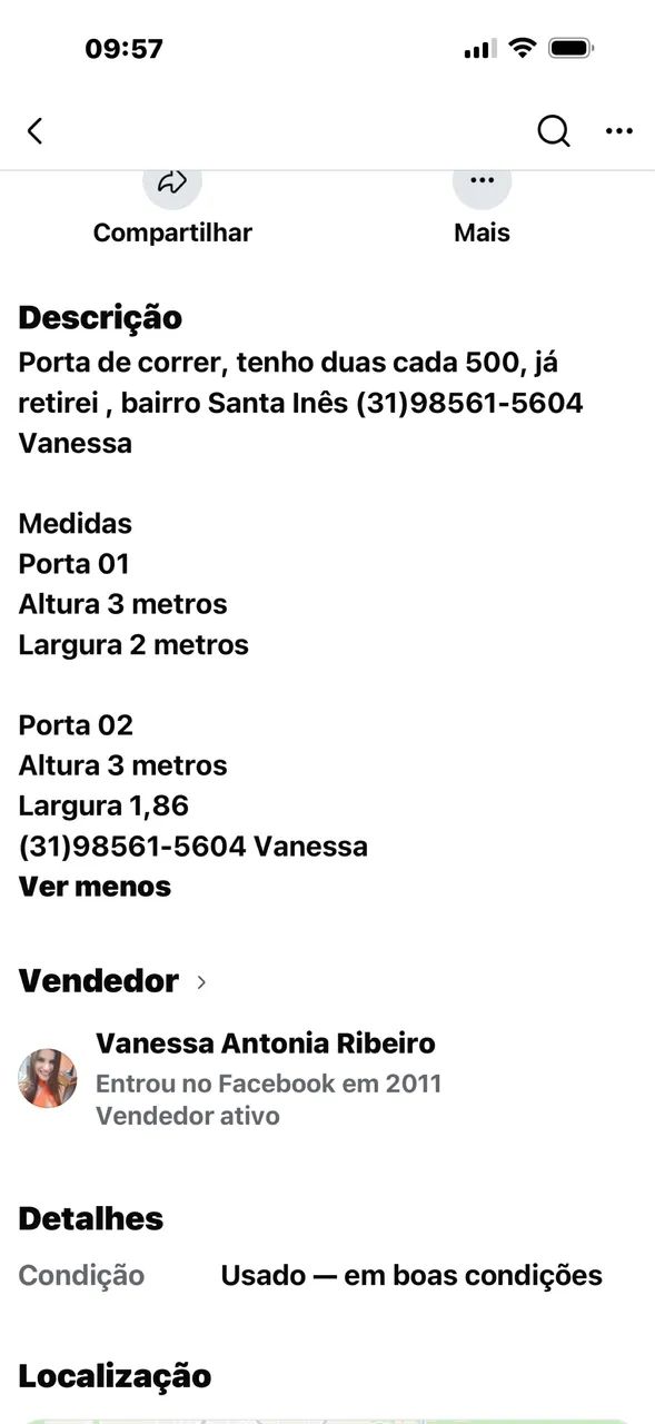 Porta de correr  - Foto 3