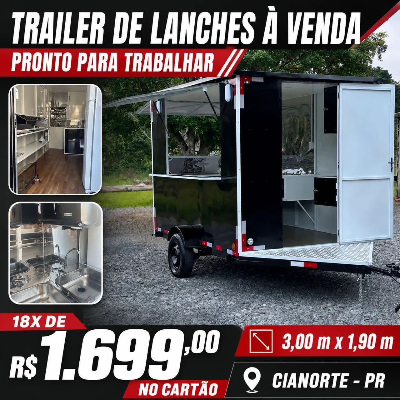 Trailer para lanches - Foto 2