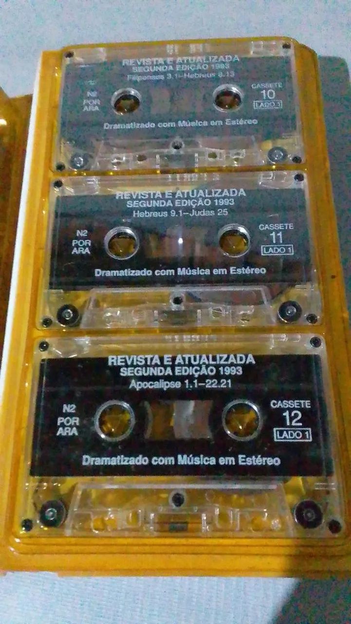 Fitas cassete Novo Testamento  - Foto 5