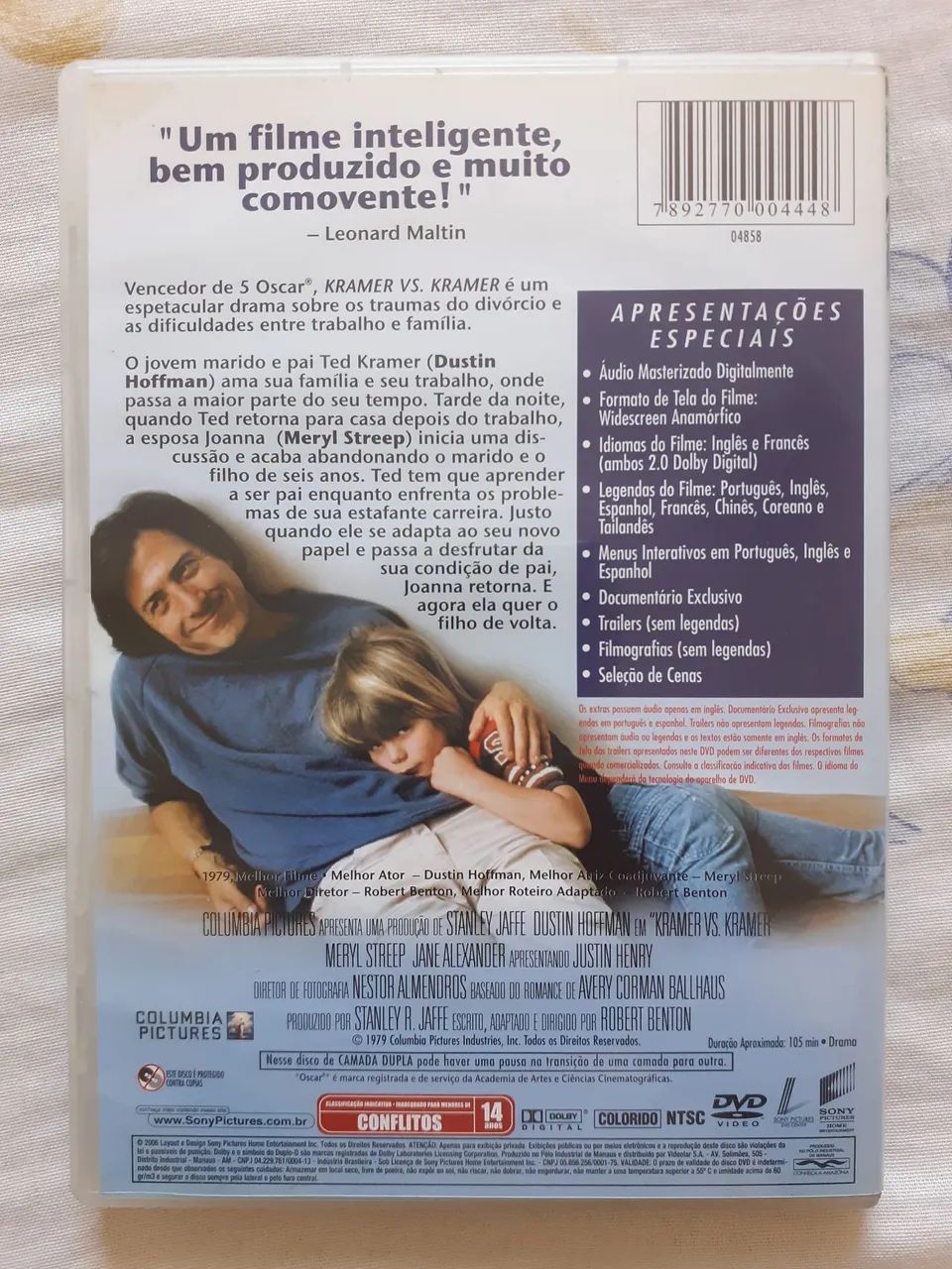 DVD Kramer Vs. Kramer - Edição Especial   - Foto 2