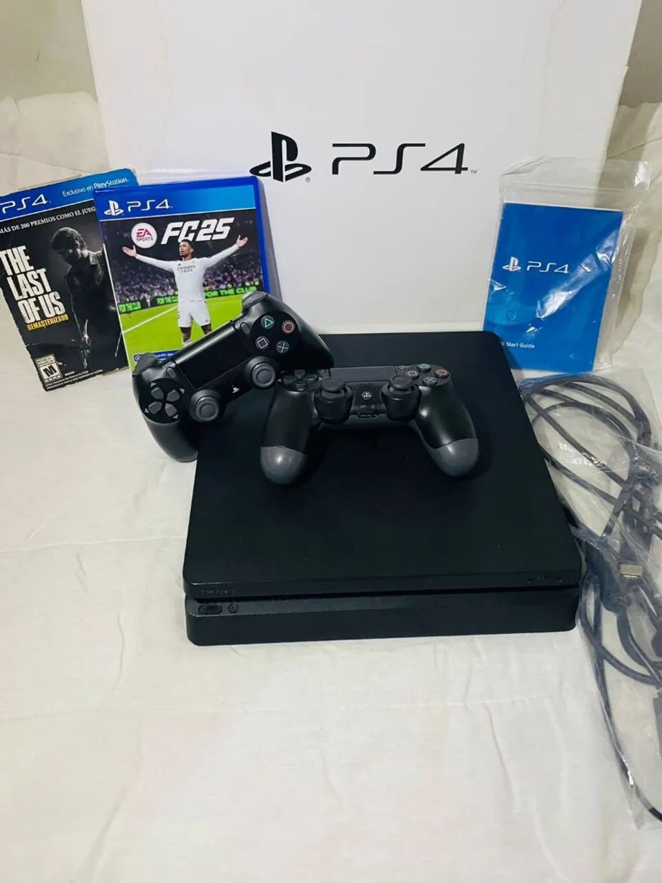 PS4 500GB COMPLETO - Consoles de Vídeo Game - Parque Jandaia