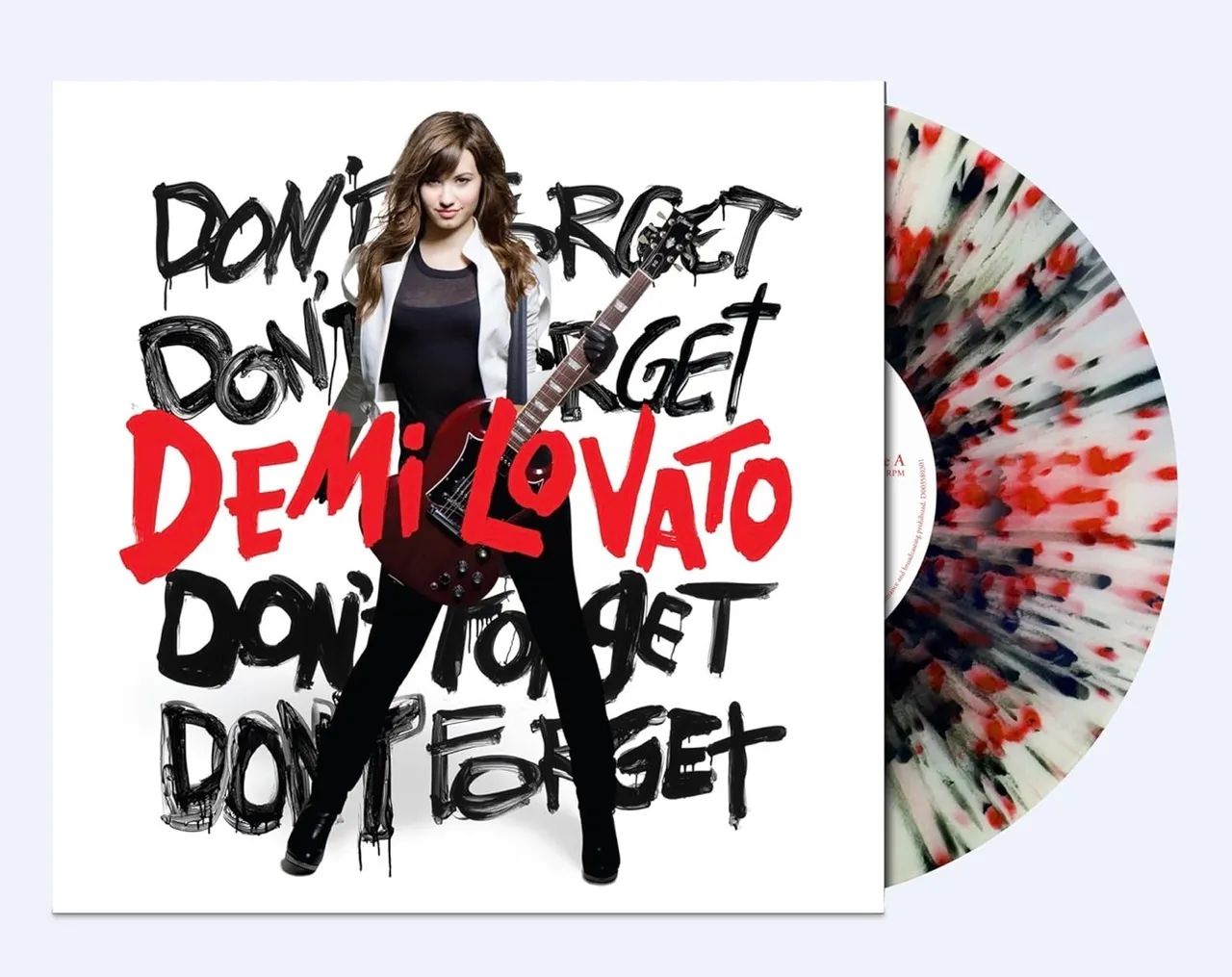Demi Lovato Don?t Forget Disco de Vinil LP colorido