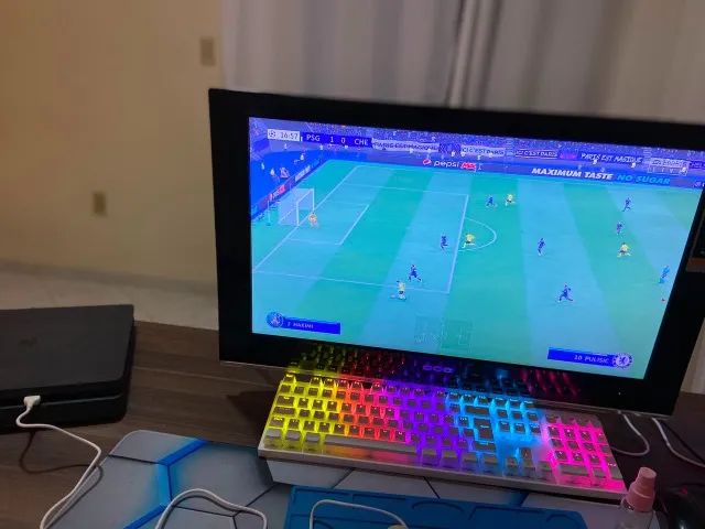 PlayStation 4 Slim 500GB  + Jogo FIFA 22 - Revisado e Higienizado - Foto 5
