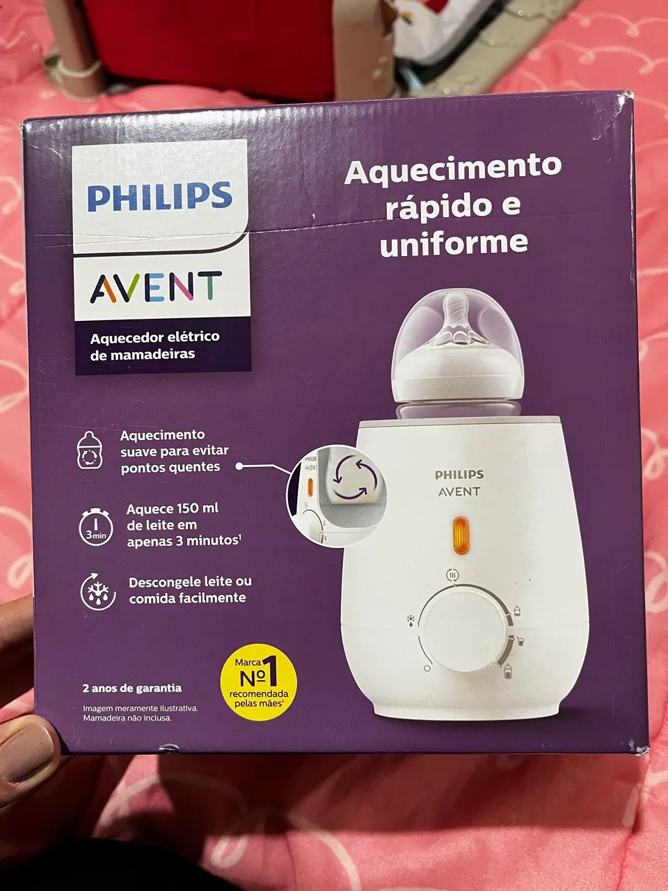 Aquecedor de mamadeira 