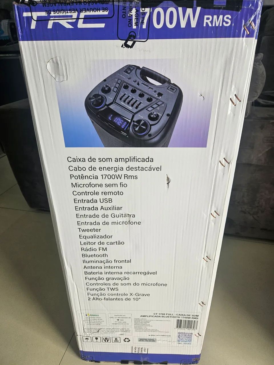 Caixa de som TRC 1700W - Foto 2