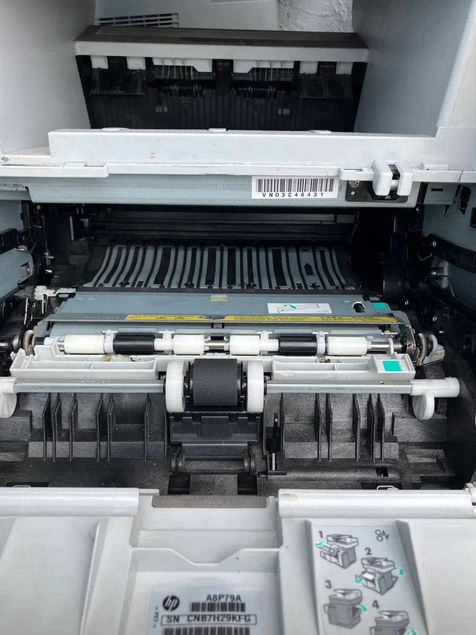 Impressora multifuncional laser Jet Hp pro 521dn - Foto 3