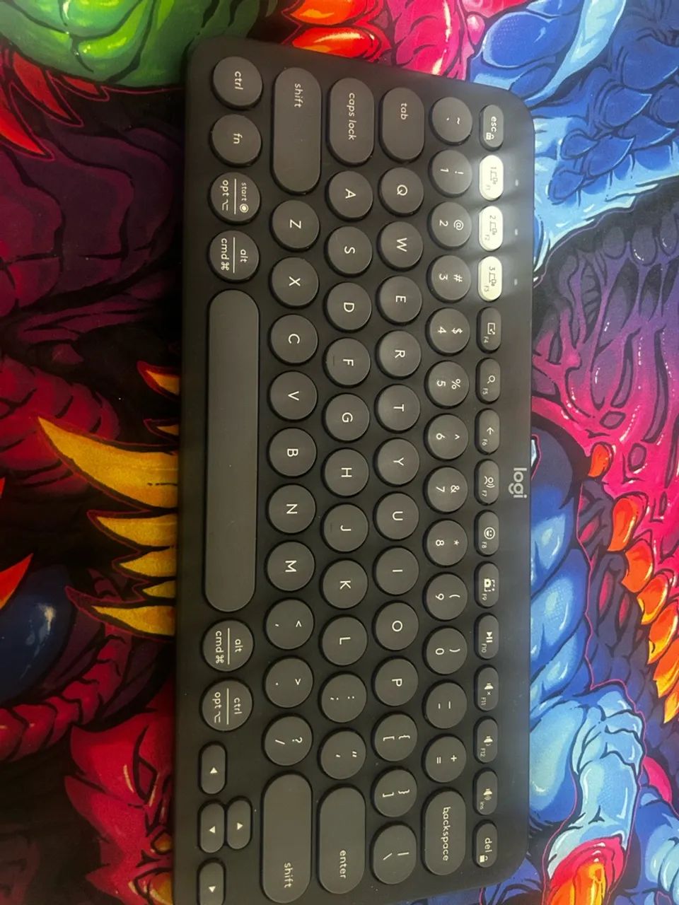 Kit mouse e teclado Logitech - Foto 5
