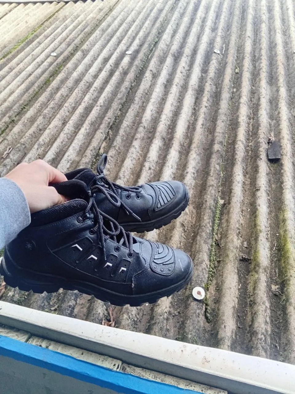 Botas masculina adventure preta 
