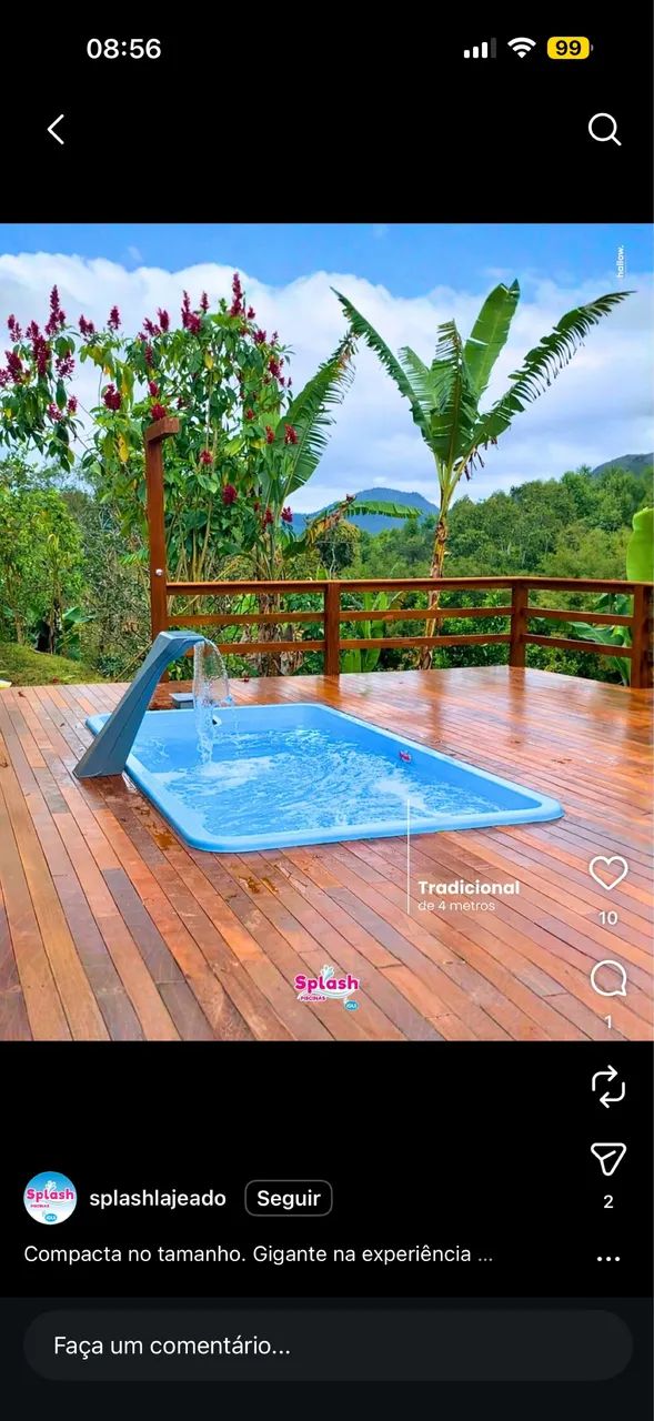 Piscina 3 a 6 metros 
