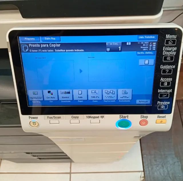 Impressora Multifuncional Konica Minolta Biz hub C554e com Unidade de Encadernação - Foto 5