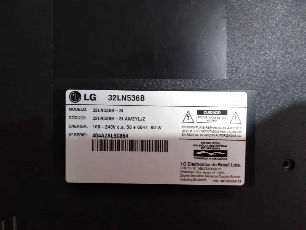 TV LG ( Retirada de peças ) - Foto 3