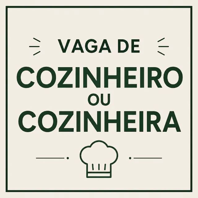 Cozinheiro(a)