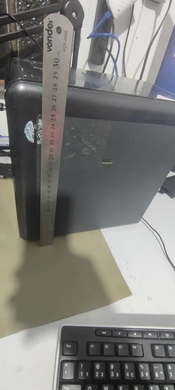 mini pc cpu cce  dimensão intel J1800 4gb 320gb hd - Foto 2
