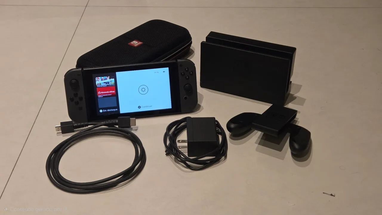 Nintendo Switch V1 + Case